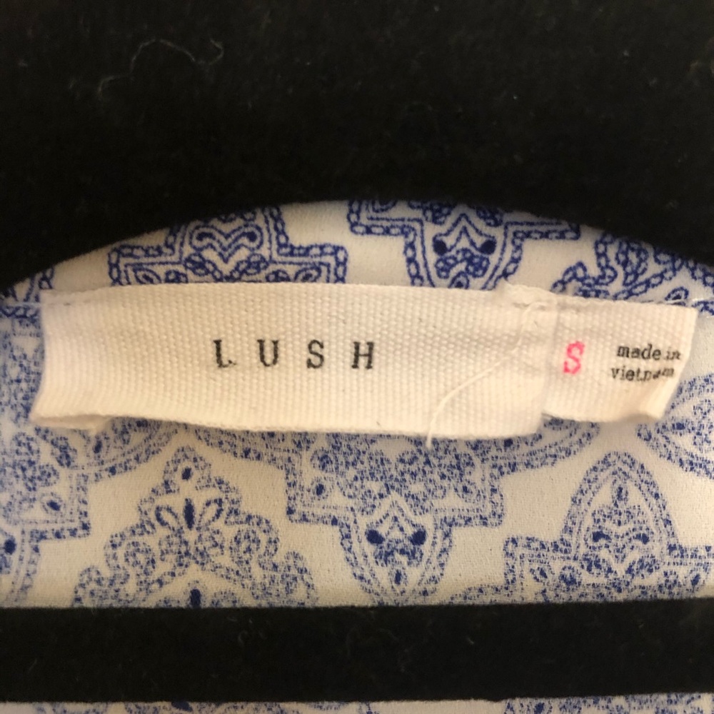 Lush Patterned Blouse - image 3